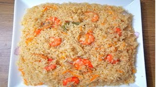 সহজ ও মজাদার চিংড়ি পোলাও রেসিপি। chingri pulao recipe. prawn recipe.