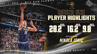 Nikola Jokić's Best Round One Plays vs. Los Angeles Lakers 🎥
