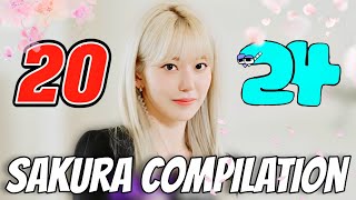 SAKURA FUNNY MOMENTS you should watch before 2024 ends.