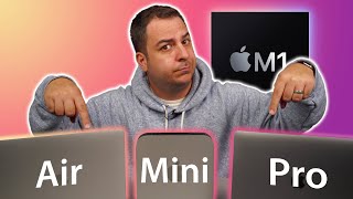 Apple M1 MacBook Pro vs MacBook Air vs Mac Mini - Which Should You Buy?