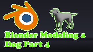 Rigging the Dog  | 3D Modeling Series Part 4