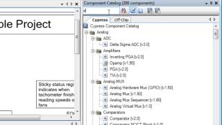 PSoC® Creator™ Tutorial: Exploring the Component Catalog