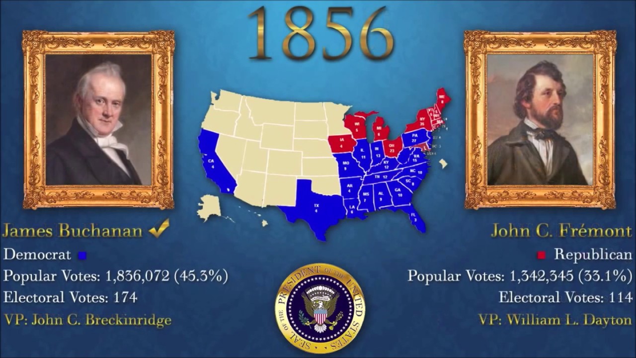 U.S. Presidential Elections 1789-2012 - YouTube