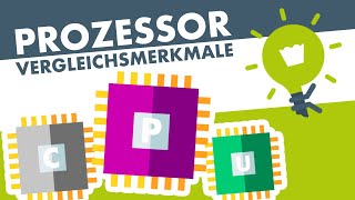 PROZESSOR (CPU) einfach erklärt – (Vergleichsmerkmale)