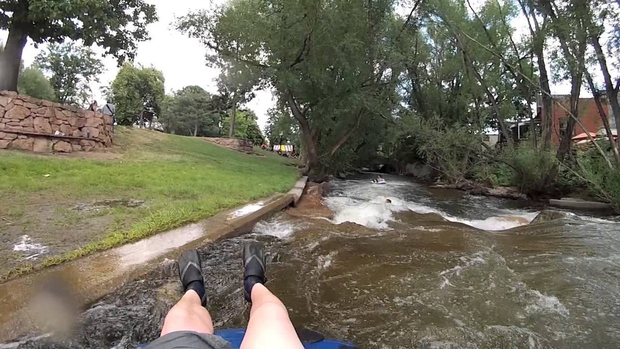 Tubing Boulder Creek - YouTube