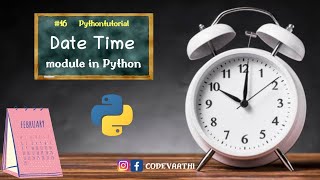 Python DateTime Module | Python Tutorial in Tamil #16