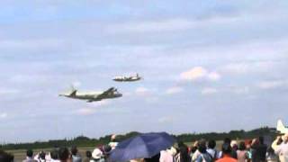 2010年海上自衛隊下総航空基地航空祭P-3C飛行展示