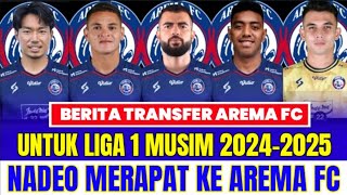AREMA FC HARI INI : TIM SINGO EDAN DATANGKAN PEMAIN TOP | INFO TRANSFER AREMA FC | PEMAIN BARU AREMA