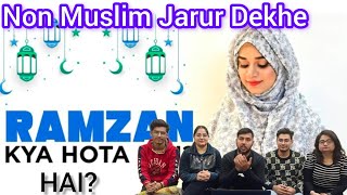 Indians Reaction on RAMZAN KYA HOTA HAI? | Ramsha Sultan | #ramzanmubarak #ramzan #quran |