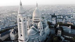 Drone footage - Tour around the Paris in 33 minutes