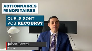 Le recours en oppression - Bérard Avocats