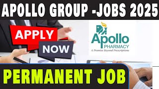 Apollo  நிறுவனத்தில் நேரடி நிரந்தர வேலை வாய்ப்புகள் 2025 - Jobs in Tamilnadu - Tamil | VVVSI