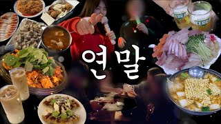 대충살자 연초에 연말영상 올리는 나처럼ㅋ | 채소링 VLOG #14