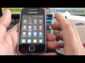 caracteristicas samsung galaxy y s5360 español Video Full HD