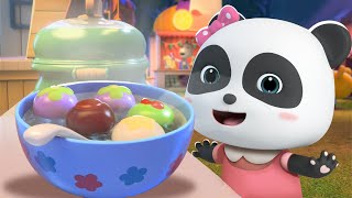 Sweet Rice Balls Song | Yummy Chinese Food | Nursery Rhymes | Kids Songs | Baby Cartoon | BabyBus