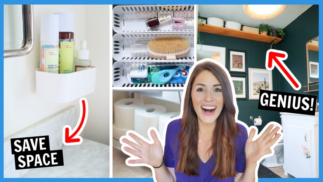Genius Bathroom Storage Ideas Bathroom Guide By Jetstwit