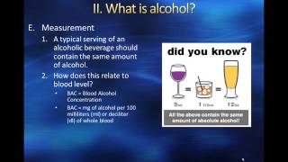 The Psychopharmacology of Alcohol