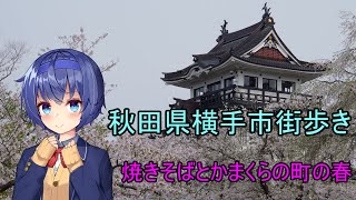 【街歩き】秋田県横手市を歩く【古い町並み】