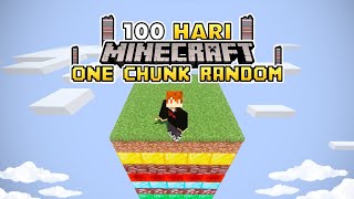 100 Hari di Minecraft One Chunk Random Only! #minecraft100hari