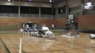 20100605 綱引練習① tug of war