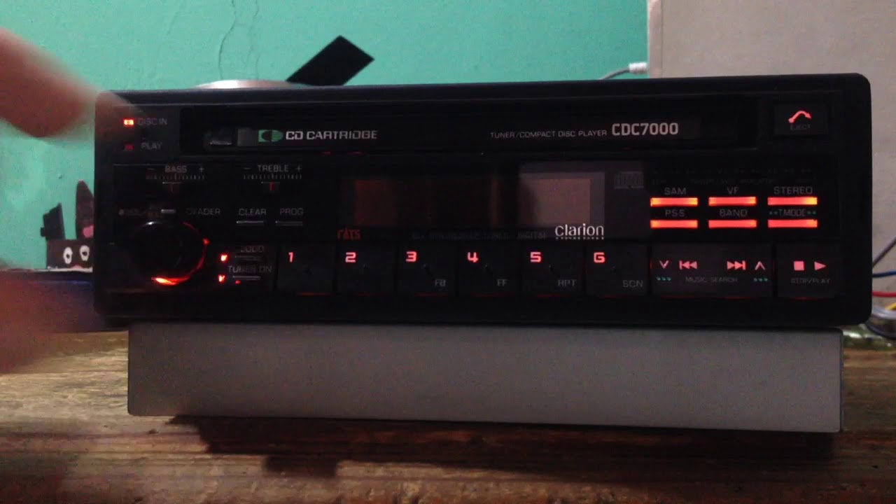 Vintage Clarion Car Stereo