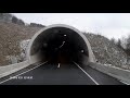 unterwegs auf der a44 zwischen hessisch lichtenau und waldkappel