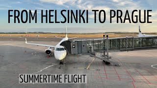 Early morning on Helsinki airport | Flight from HELSINKI to PRAGUE