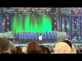 Panda Chant II (Meredith Monk), Young Choir of the World, Llangollen Eisteddfod July 3, 2024