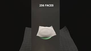 Mesmerizing 3D Cloth Faces Animation | Blender Art 🎨✨ #blender #animation