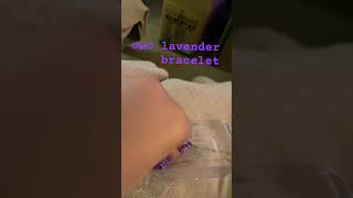 :3lavander clay bead