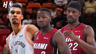 San Antonio Spurs vs Miami Heat - Full Game Highlights | February 7, 2023-24 NBA Season