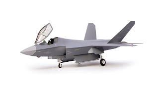 中航智成1/60中国空军歼-35A战斗机合金成品模型开箱测评