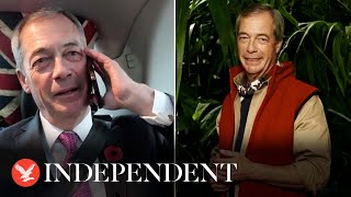 Nigel Farage posts video over bumper payday on entering I’m A Celebrity