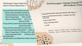 METODE HARGA POKOK PROSES LANJUTAN