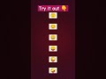 kya tum ye kar sakte ho try it out emoji funnypuzzle emojigame brainchallenge quiz braingame