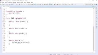 Java Interface 4 - Tricky Problem with Interface Variable (Bangla)