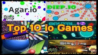 Top 10 Multiplayer .io Games Of All Times