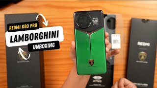 Xiaomi K80 Pro Lamborghini Edition Unboxing \u0026 Review | Ultimate Luxury Gaming Phone! | Price in USA