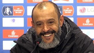 Wolves 0-0 Man Utd - Nuno Espirito Santo FULL Post Match Press Conference - FA Cup