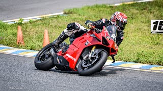 Ducati Panigale V4R @ New York safety track (NYST)