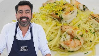 Camarones al ajillo con cabello de ángel: ¡un plato que te encantará!