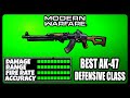 NEW OVERPOWERED AK-47 DEFENSIVE CLASS SETUP IN MODERN WARFARE! BEST AK-47 CLASS SETUP!