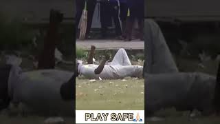 Play safe | 🙁😔 Accident in Cricket