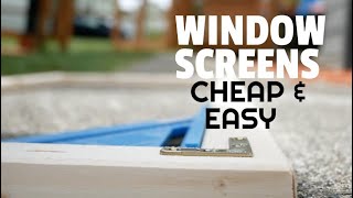 Window Screen DIY | Super Simple Replacement