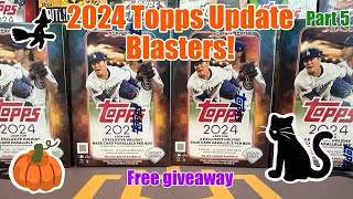 2024 Topps Update Blaster Box Case Rip Part 5! So many great parallels😎