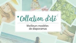 Collection d'été 2019 - 5 meilleurs packs de modèles de diaporama photo !