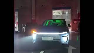 New Tesla Model Y Juniper - light show (spettacolo di luci) wow #tesla #modelyjuniper #2025