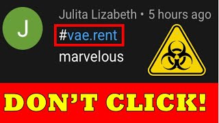 Von.rent Spam Bot - DANGEROUS Comment
