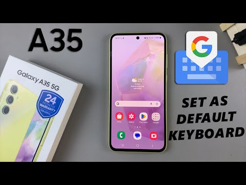 Cómo configurar el teclado de Google (Gboard) como teclado predeterminado en Samsung Galaxy A35 5G