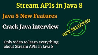 Stream APIs In Java | Java 8 Interview Questions and Answers